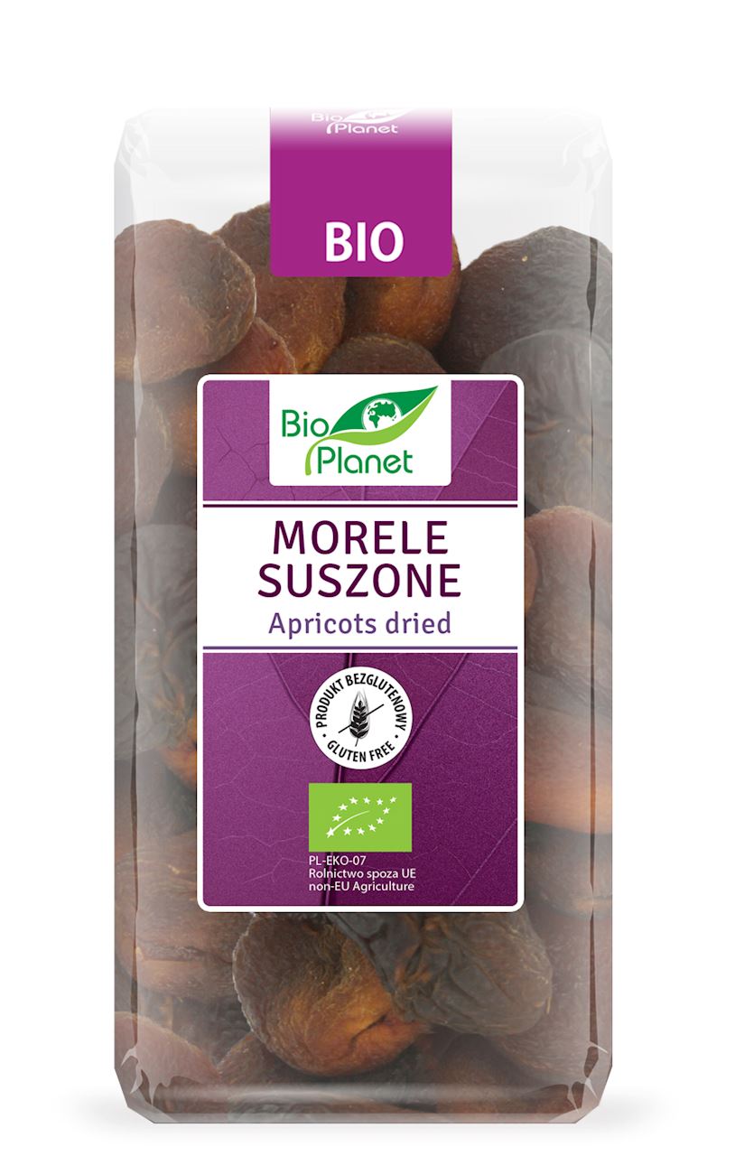 Morele suszone bezglutenowe BIO