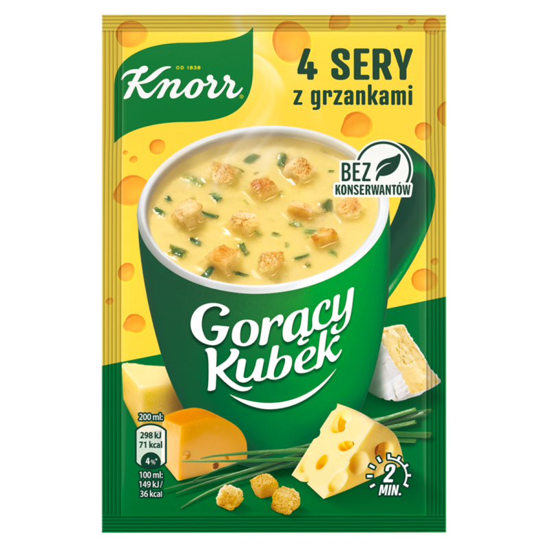 4 sery z grzankami