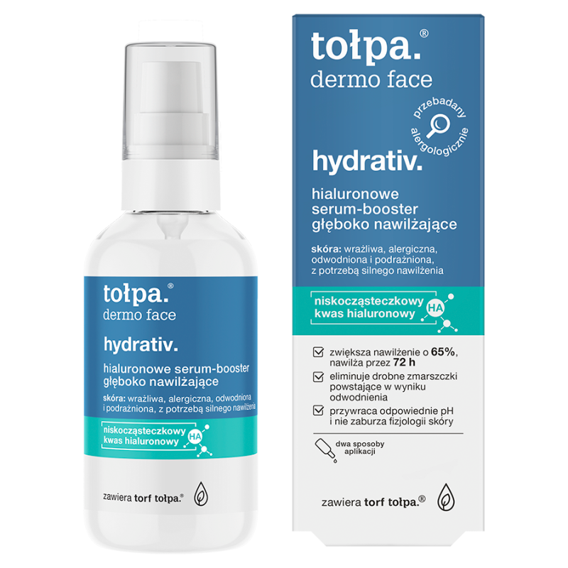 Hialuronowe serum-booster głęboko nawilżające