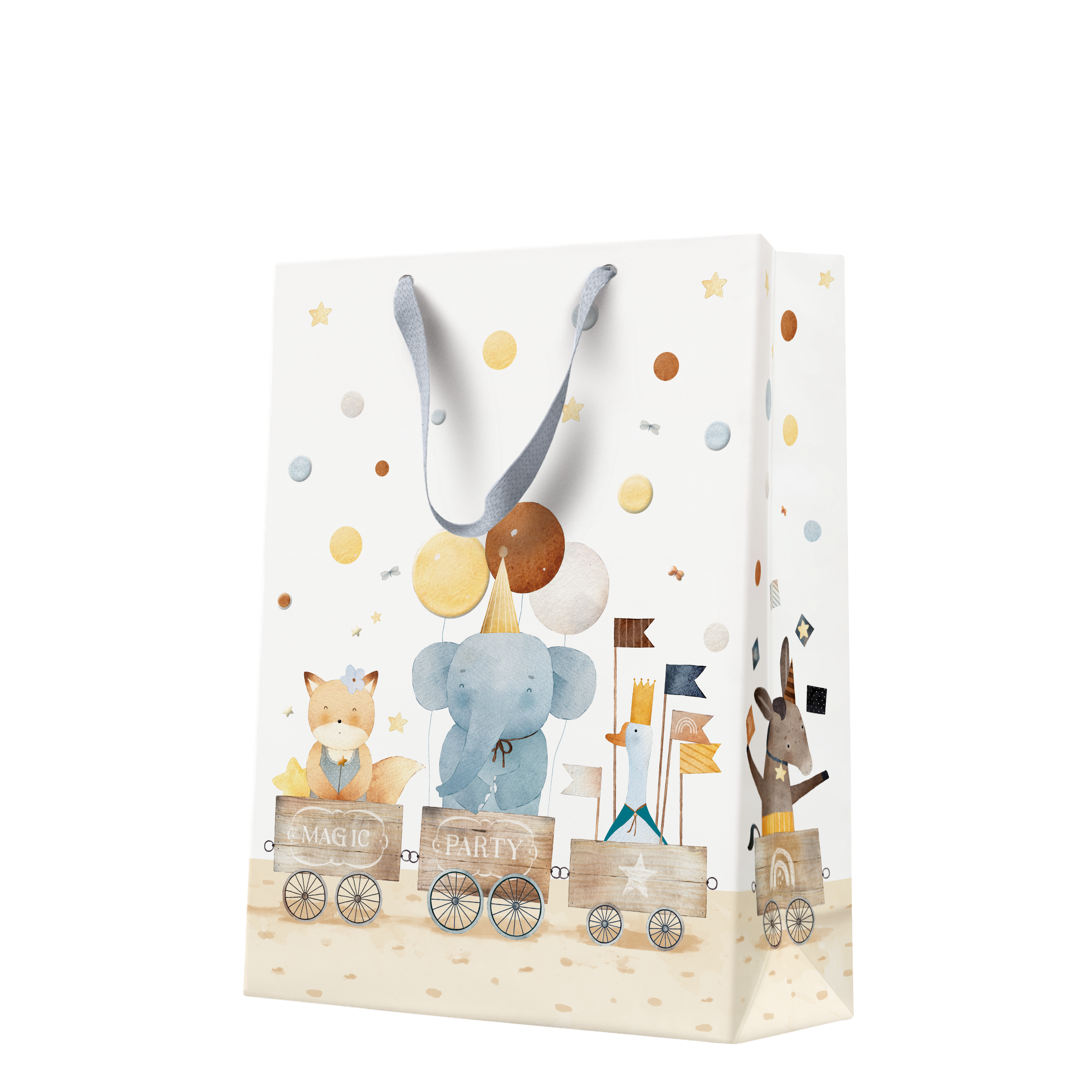 Torba prezentowa 30x41x12 cm Train Of Joy
