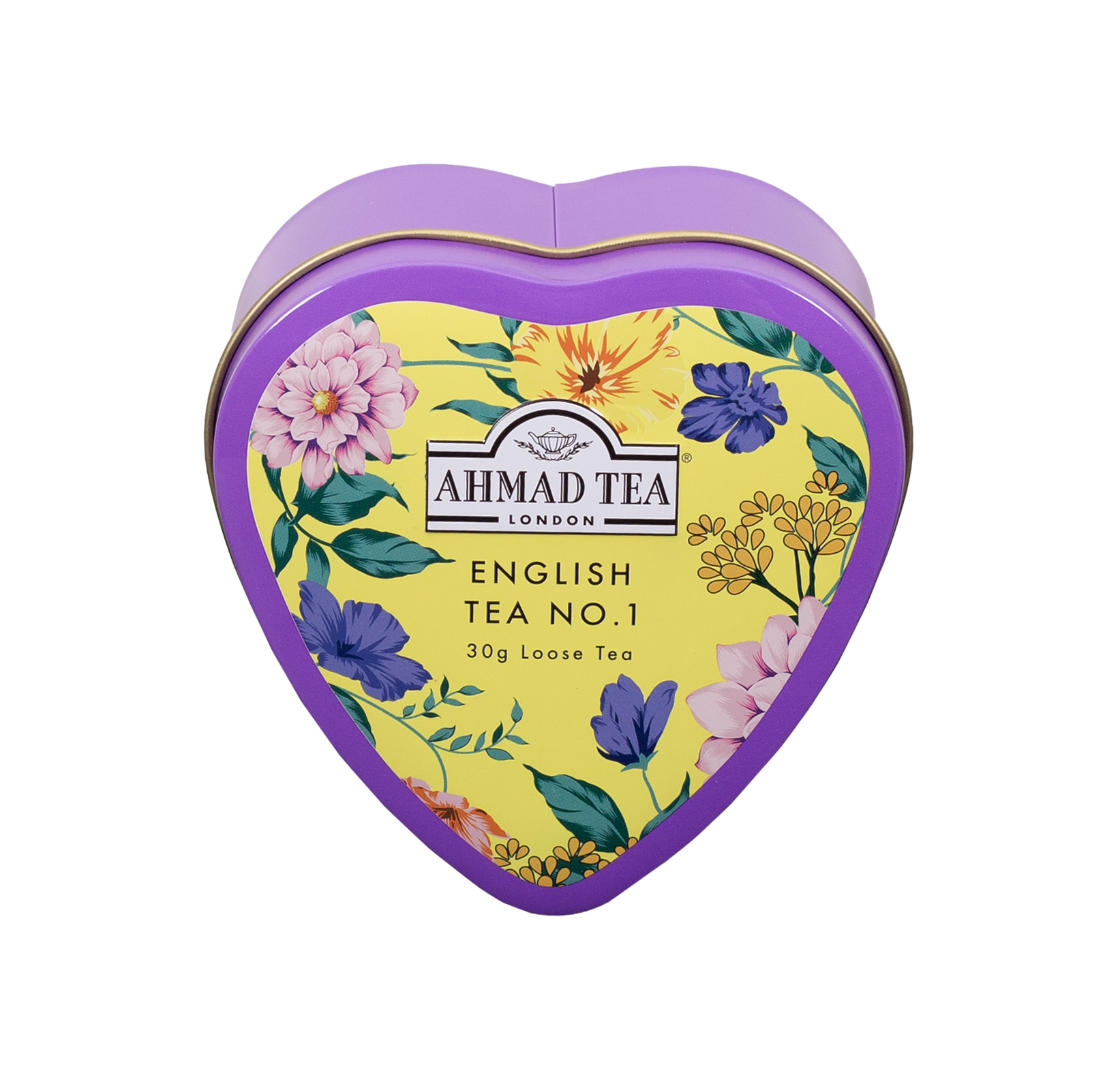 Herbata English No.1 Heart Caddy (liścista)