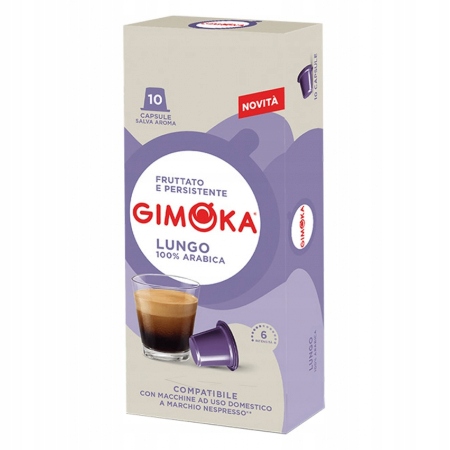 Kawa w kapsułkach Lungo 100% Arabica (10 kapsułek)
