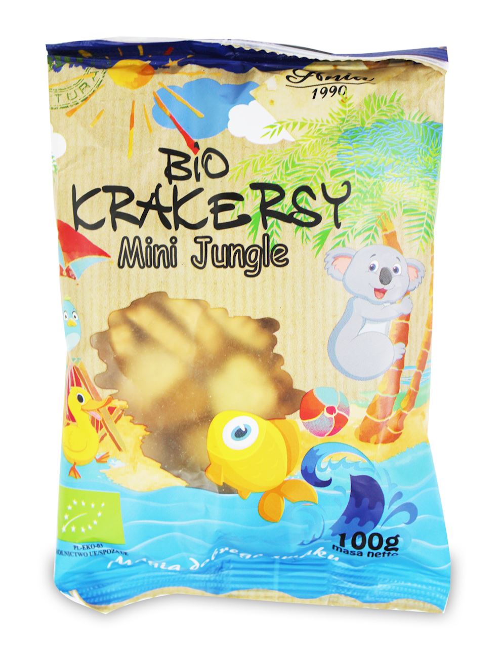 Krakersy Mini Jungle BIO