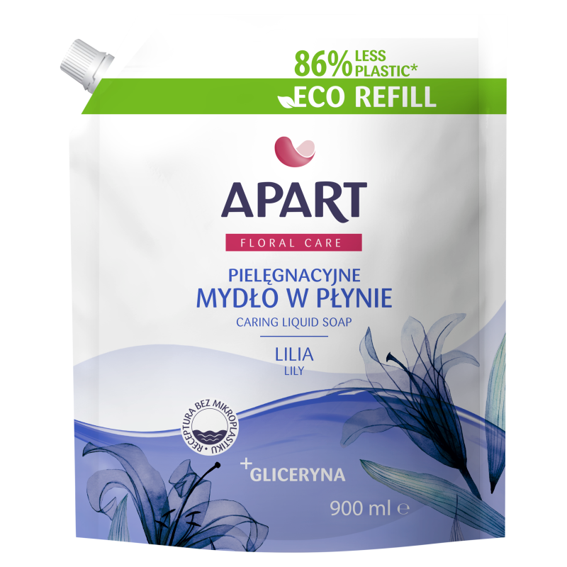 Pielęgnacyjne mydło w płynie Lilia - refill