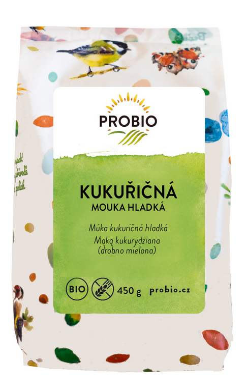 Mąka kukurydziana (drobno mielona) bezglutenowa BIO