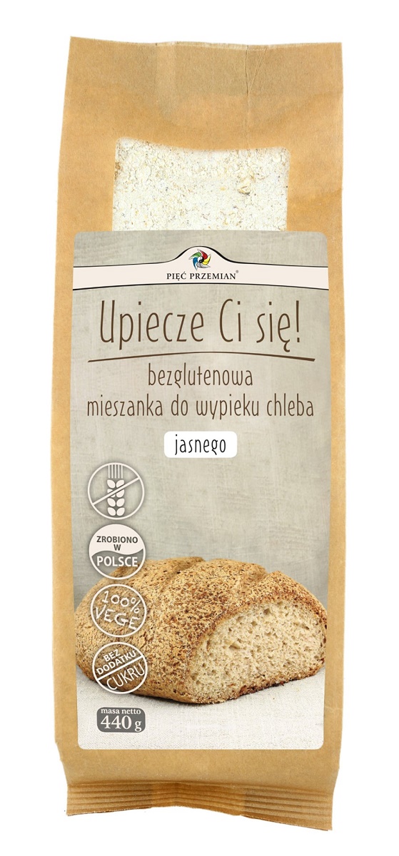 Mieszanka do wypieku chleba jasnego bezglutenowa
