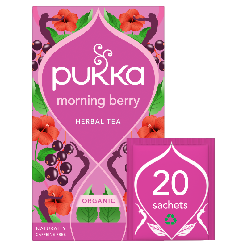 Herbata ziołowa Morning Berry BIO 20 torebek
