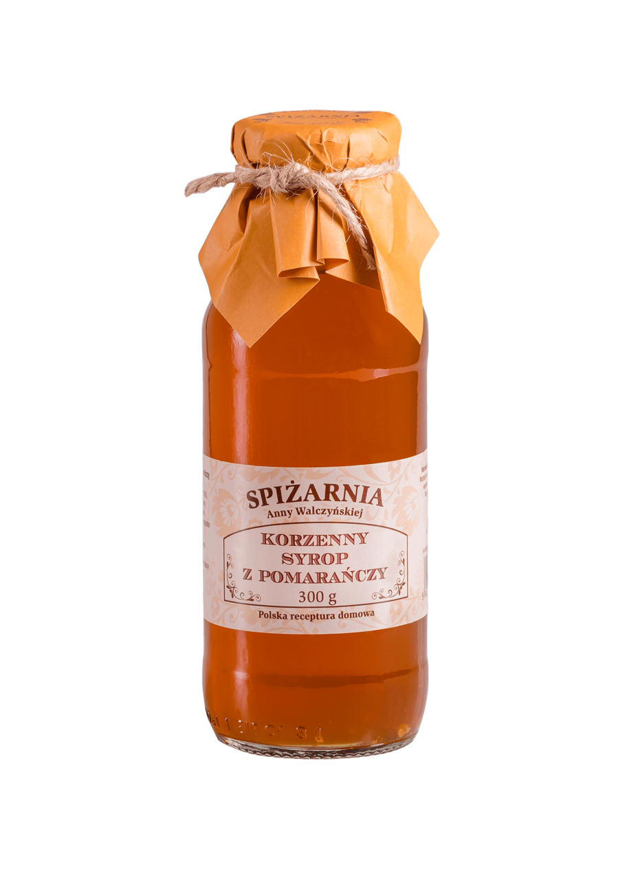 Korzenny syrop z pomarańczy