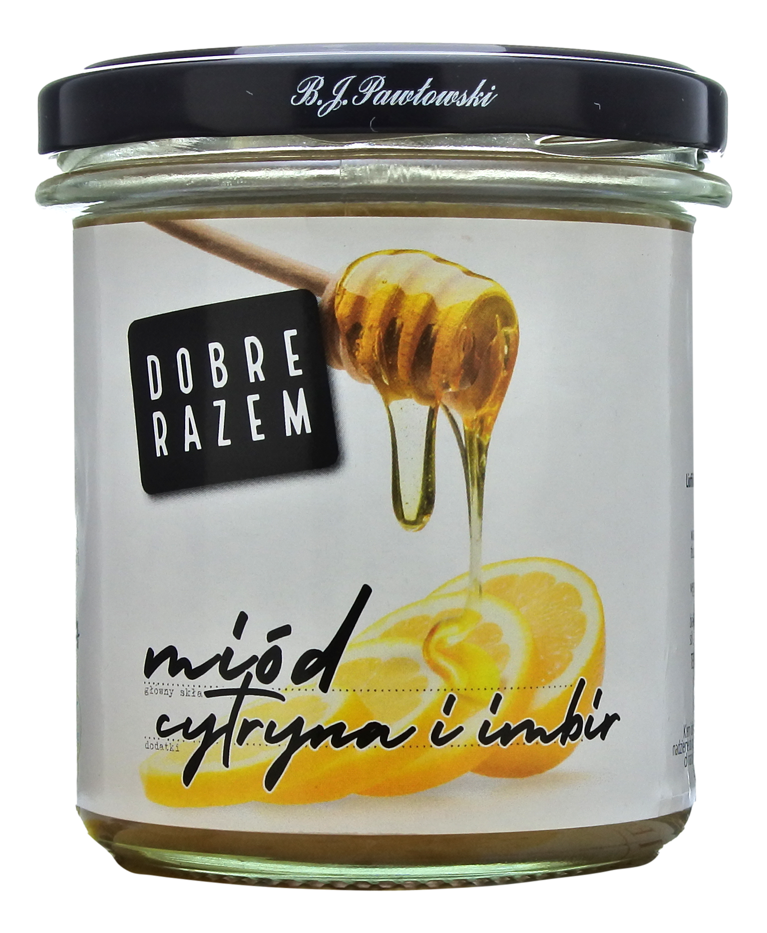 Miód z cytryną i imbirem