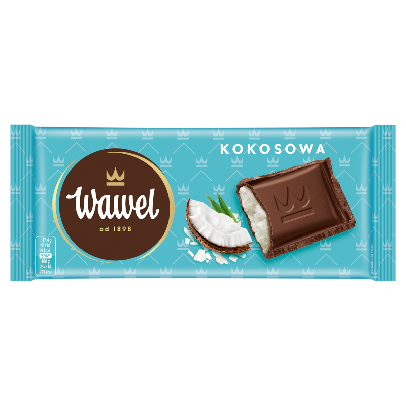 Czekolada nadziewana kokosowa
