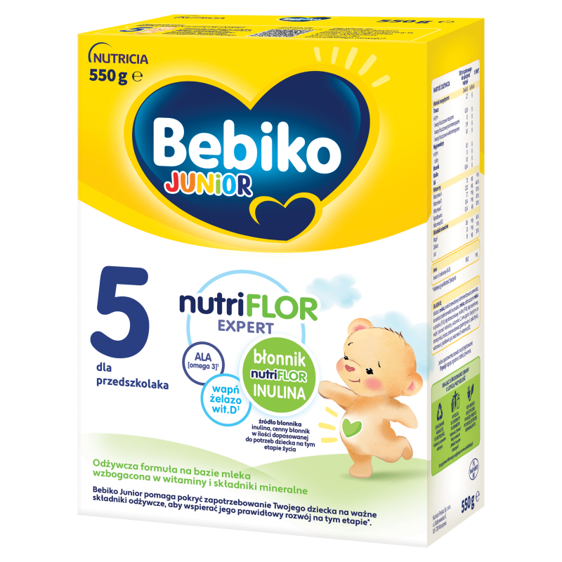 Junior 5 Odżywcza formuła na bazie mleka dla przedszkolaka