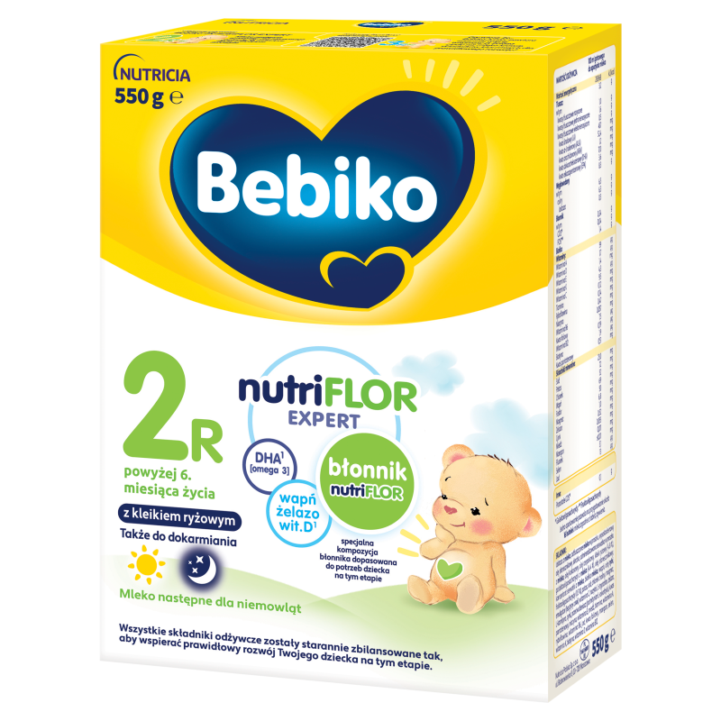 2R Mleko następne dla niemowląt powyżej 6. miesiąca życia