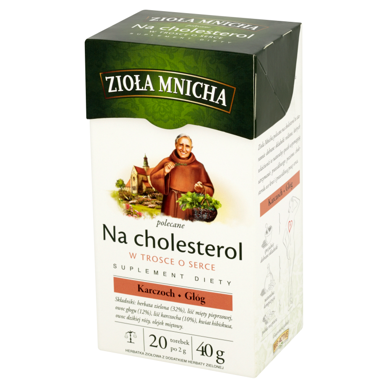 Na cholesterol Herbatka ziołowa 20 torebek