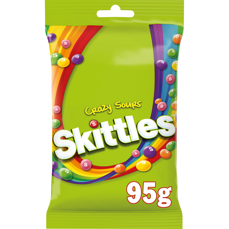 Cukierki do żucia o intensywnie kwaśnych smakach
