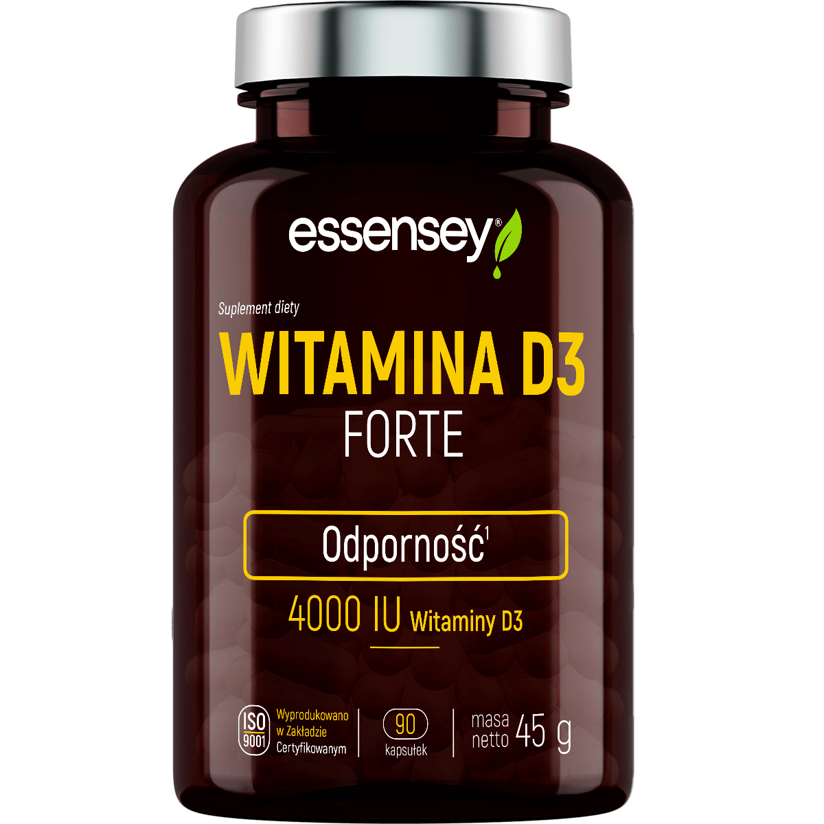 Witamina D3 Forte (90 kaps.) - suplement diety