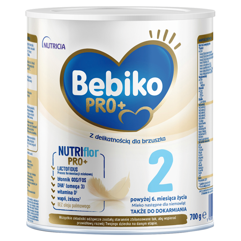 Mleko następne dla niemowląt powyżej 6 miesiąca