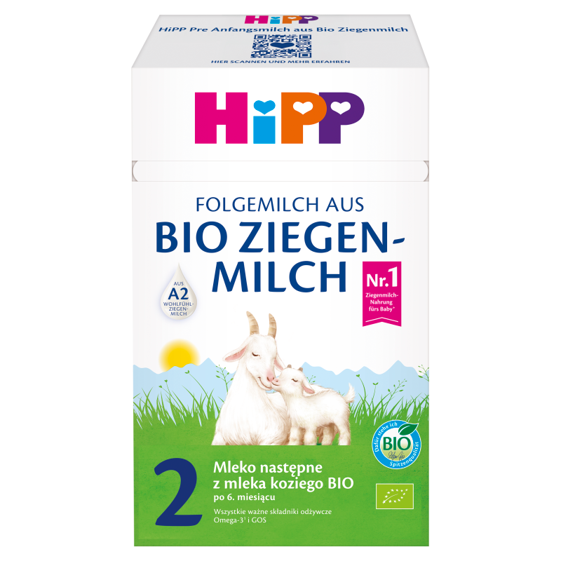 Mleko następne z mleka koziego BIO po 6. miesiącu