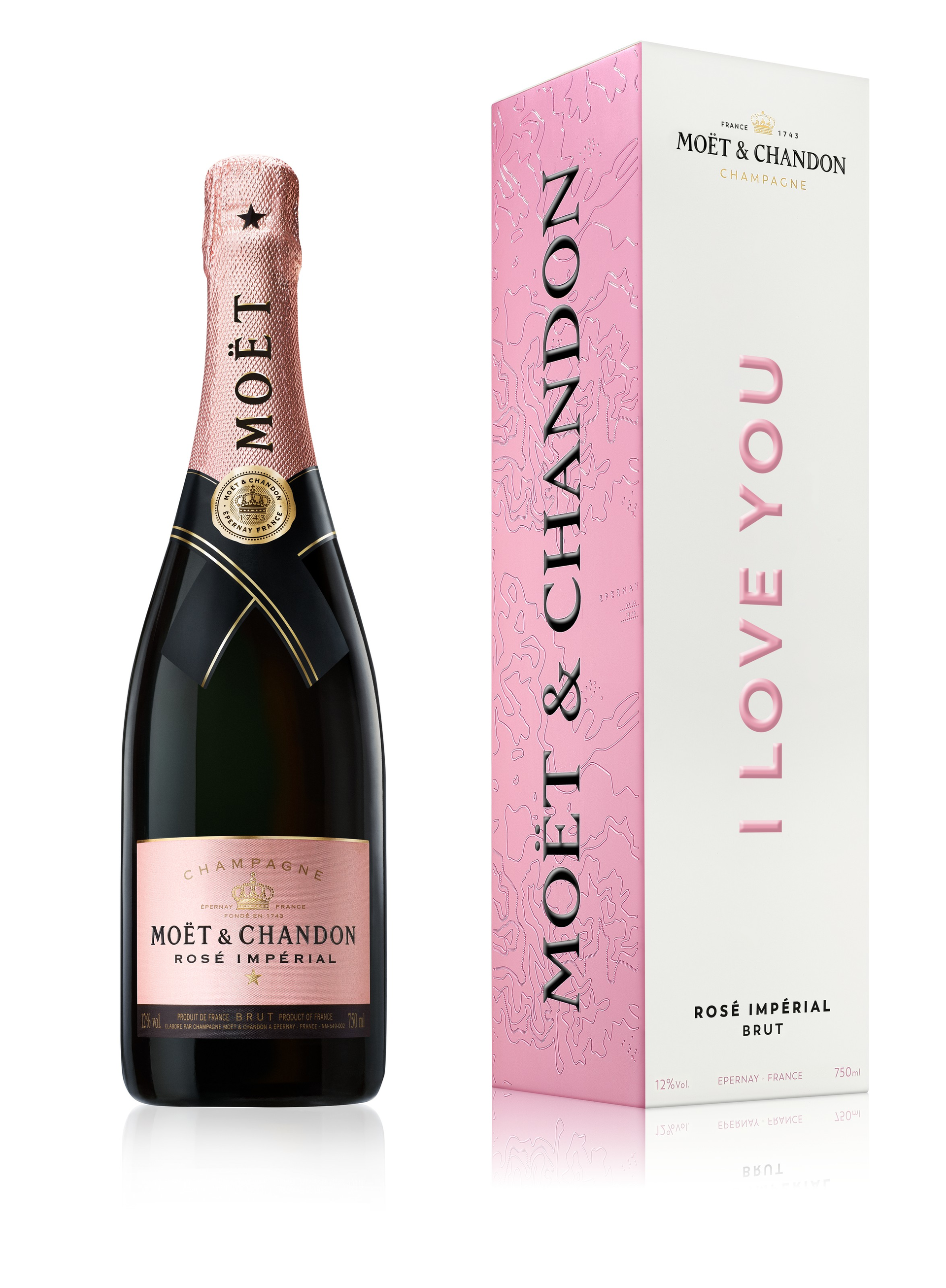 I Love You Szampan w kartoniku