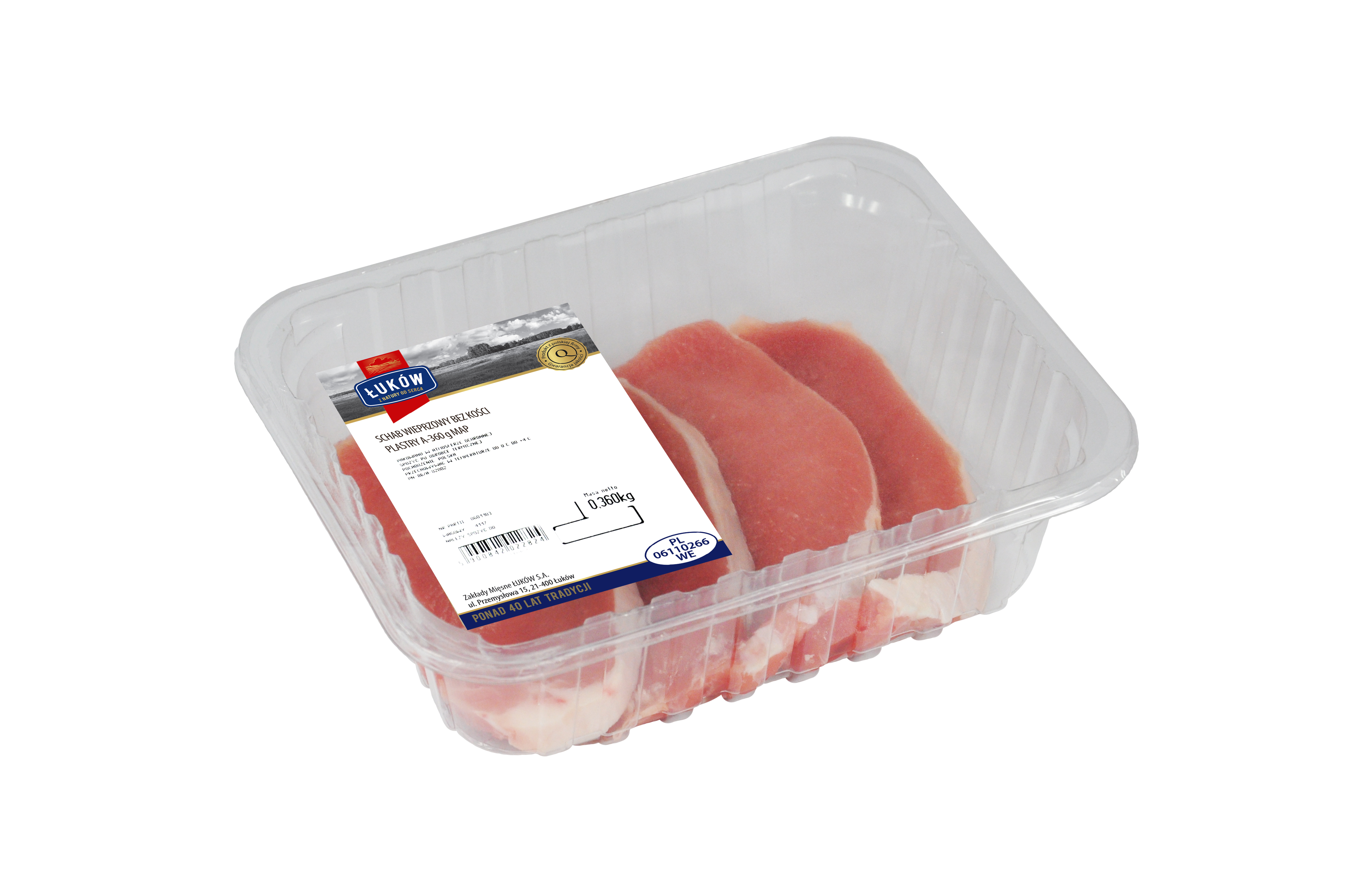 Schab wieprzowy bez kości extra kotlet
