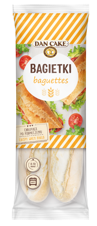 Bagietka pszenna do odpieku 2x150g