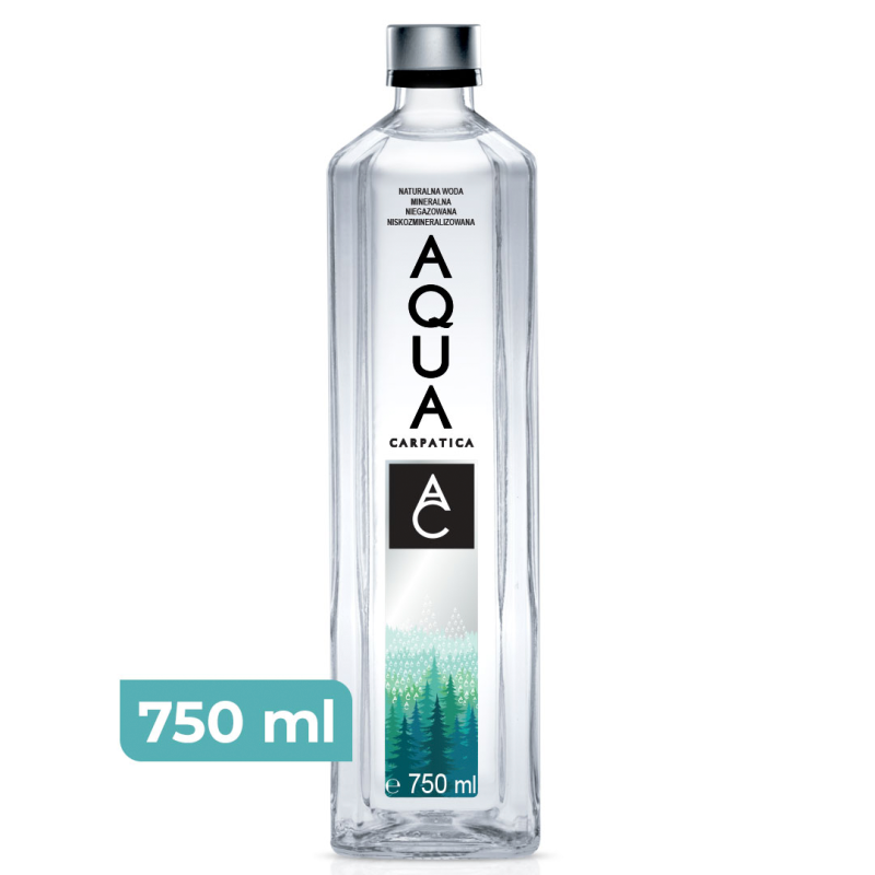 Woda mineralna niegazowana (szkło)