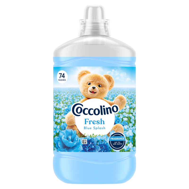 Skoncentrowany Płyn do płukania 74 prania Fresh Blue Splash 1702ml