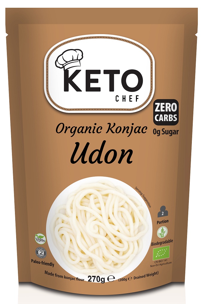 Makaron konjac udon bezglutenowy BIO