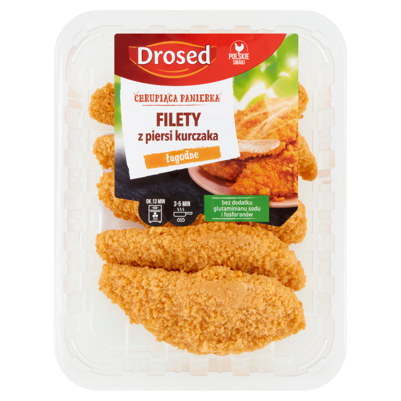 Filety z piersi kurczaka panierowane