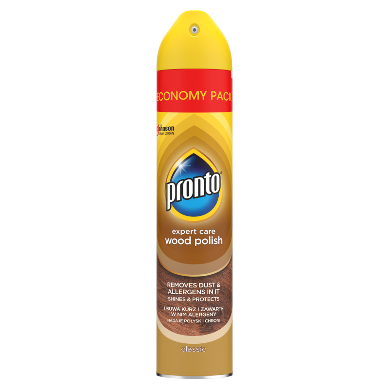 Środek czyszczący w aerosolu do Mebli Drewnianych Classic 300ml