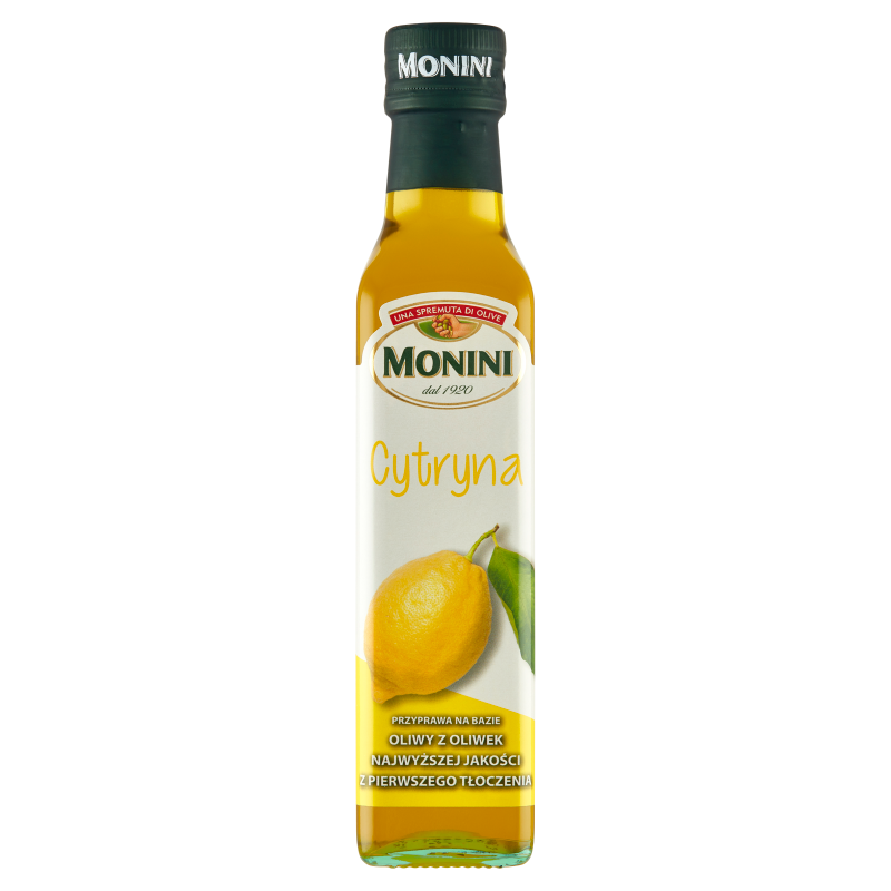 Oliwa z oliwek extra virgin z cytryną