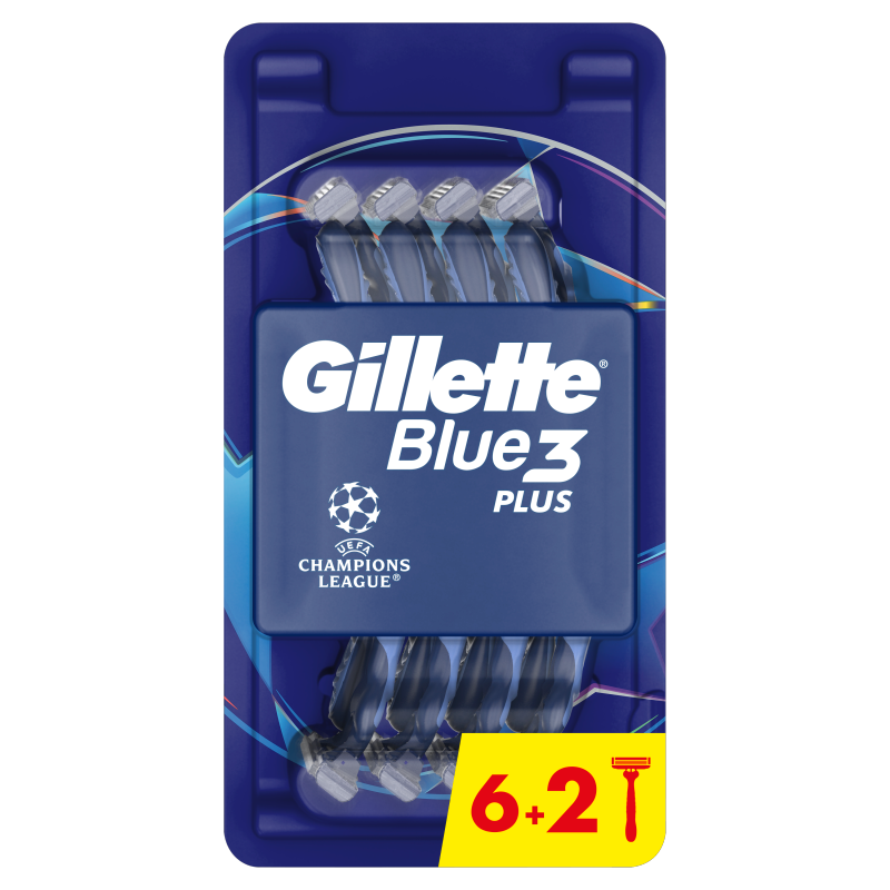 Maszynki jednorazowe do golenia 6+2 szt.