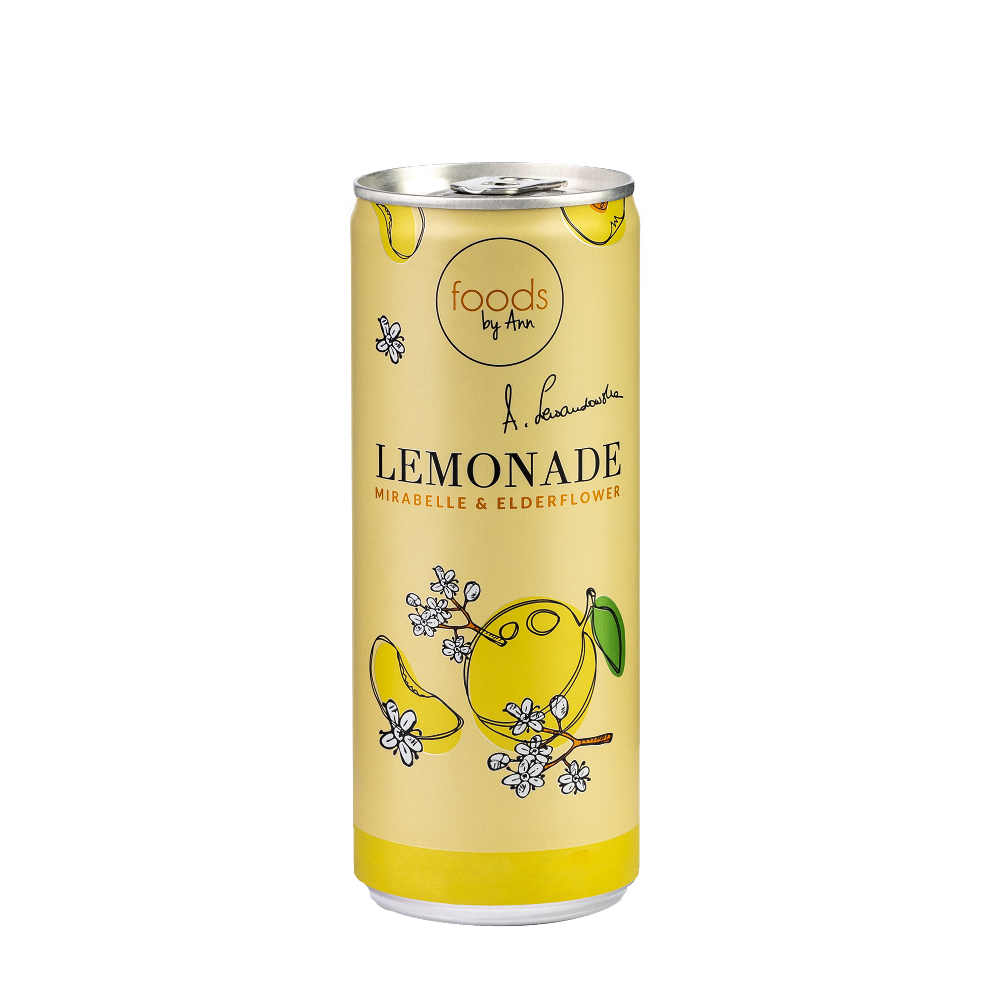Lemoniada mirabelka i czarny bez
