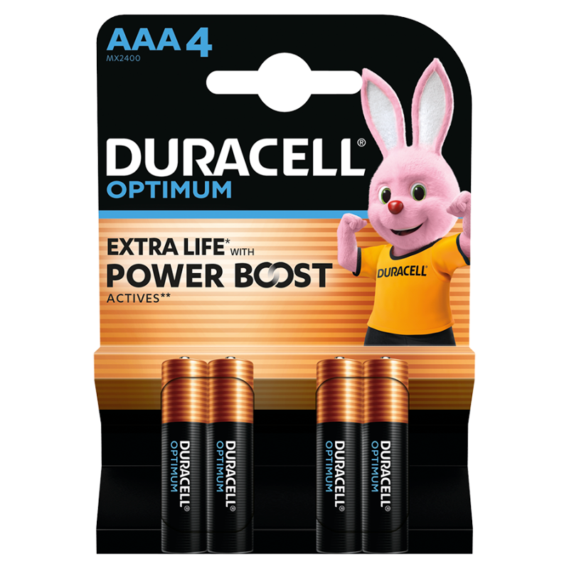 Baterie alkaliczne Optimum AAA 4 szt.
