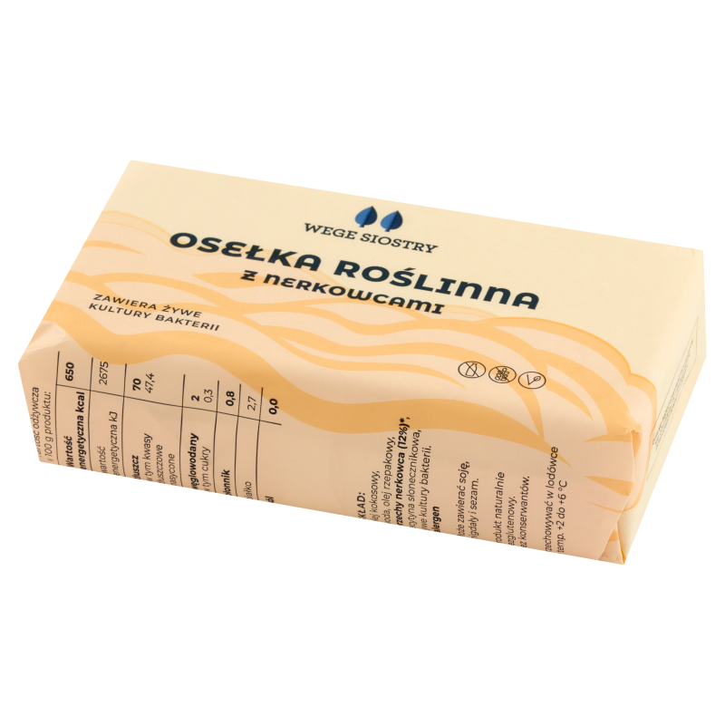 Osełka roślinna z nerkowcami