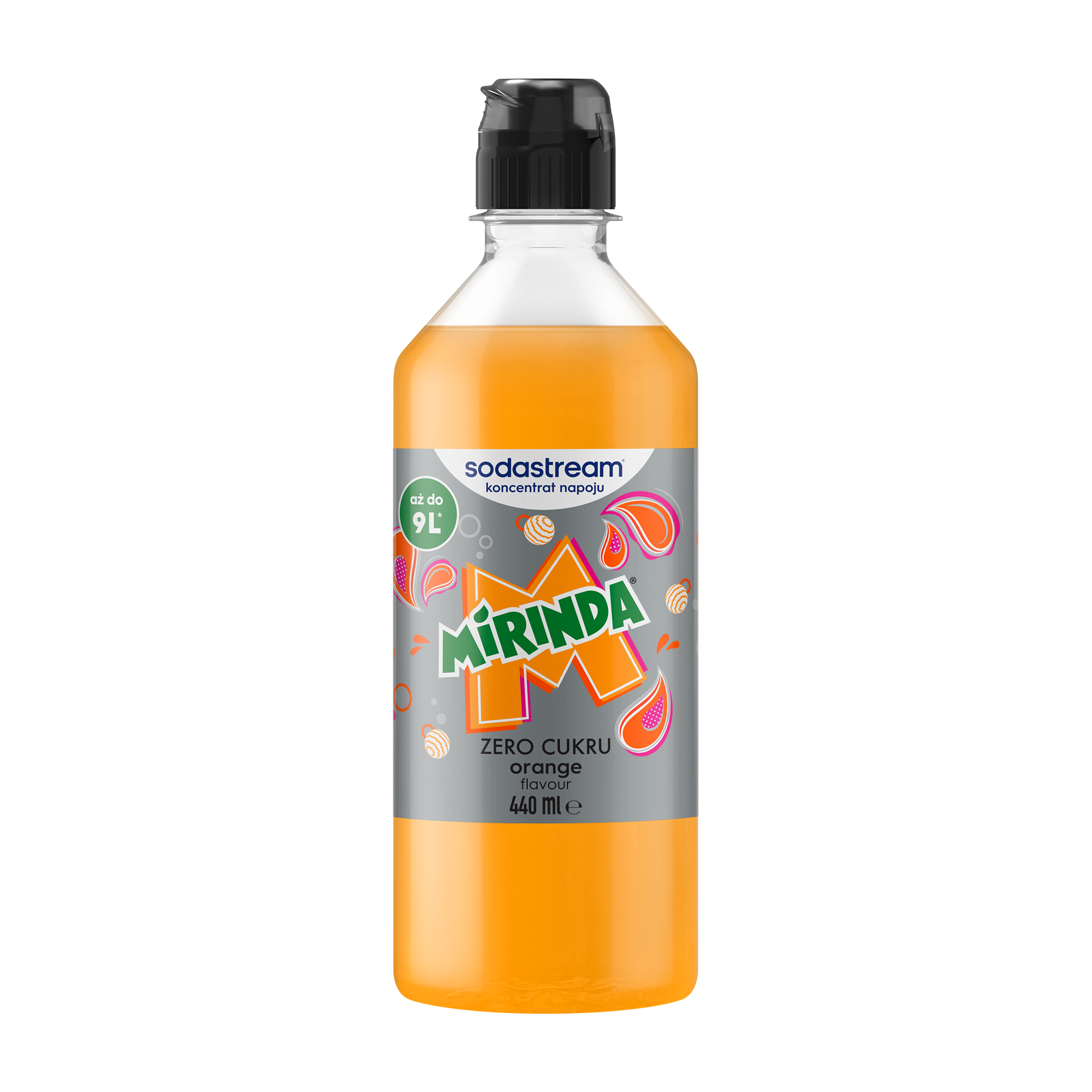 Syrop Mirinda zero cukru