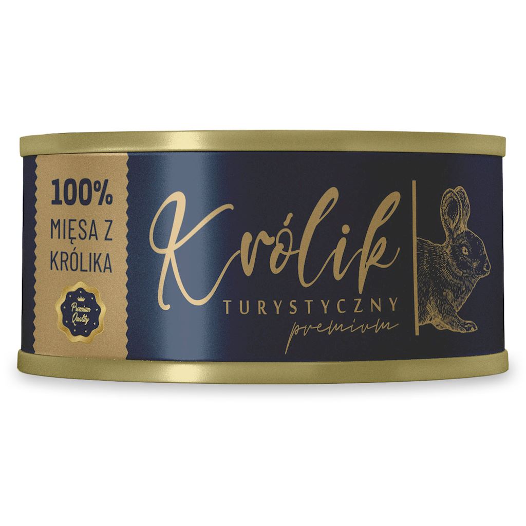 Królik turystyczny PREMIUM (100% mięsa z królika) bezglutenowy