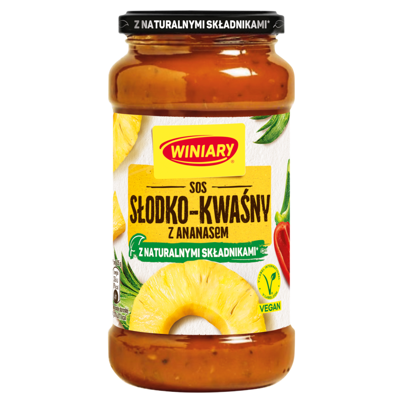 Sos słodko-kwaśny z ananasem