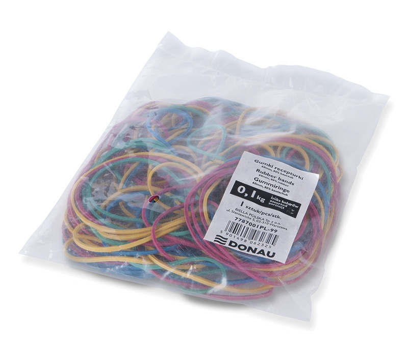 Gumki recepturki 100g mix kolorów