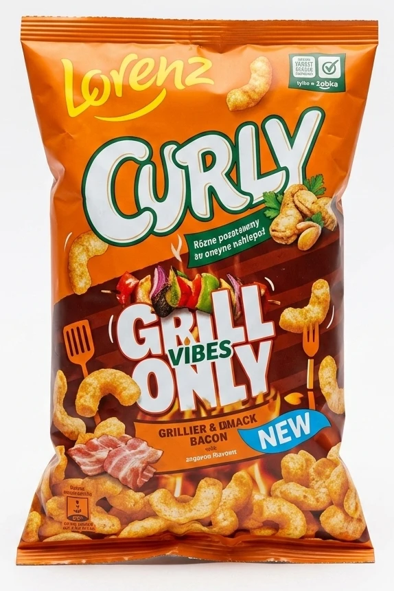 Chrupki Curly lub prażynki Peppies