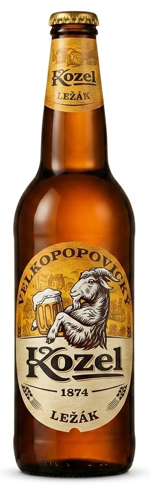 Piwo Kozel różne rodzaje butelka zwrotna