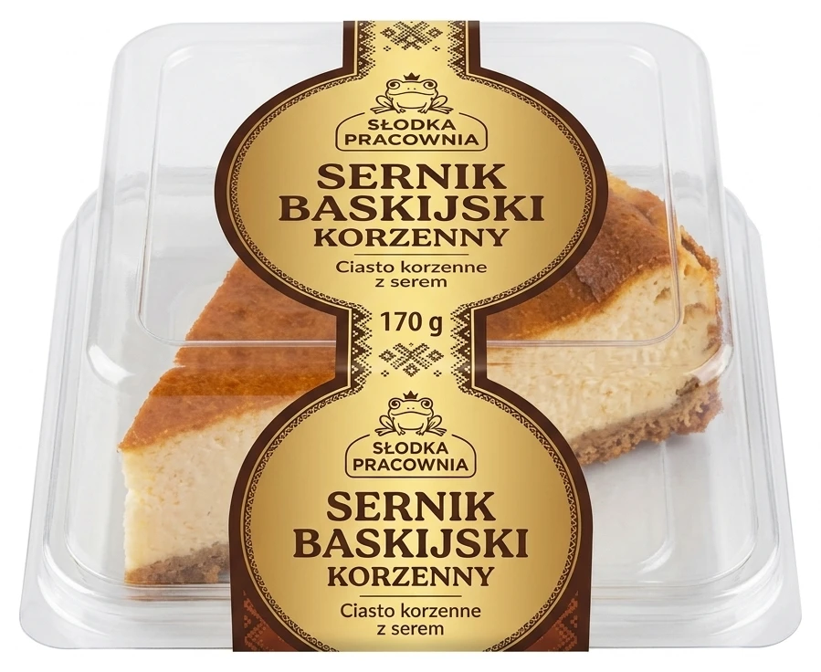Sernik baskijski korzenny