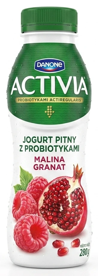 Jogurt pitny lub kefir Activia