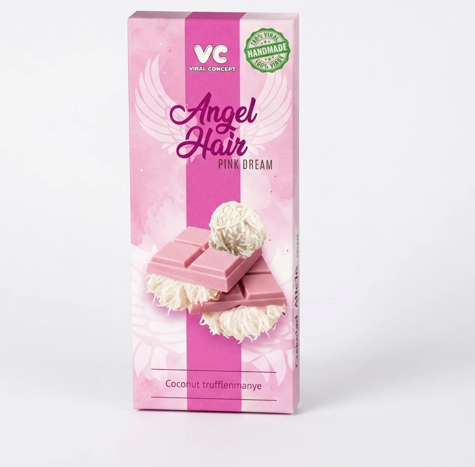 Czekolada mleczna Angel Hair Pink Dream