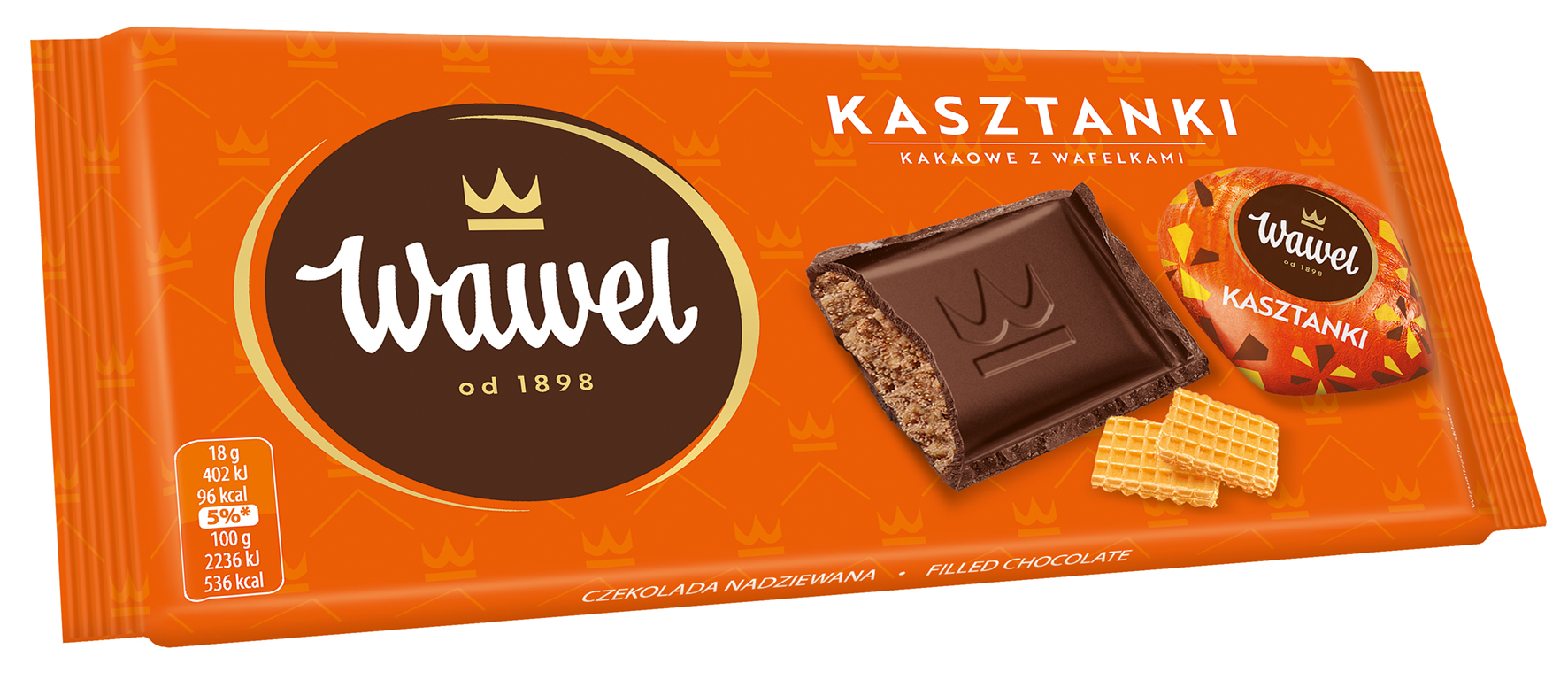Wawel Czekolada Kasztanki 90G