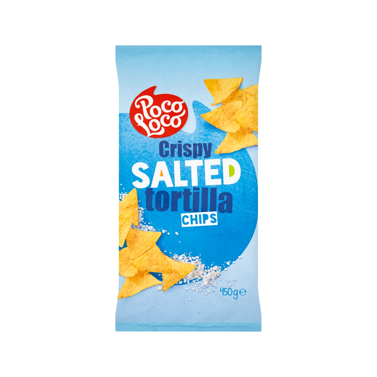 Torilla Chips Naturalne Trójkąty 450G Poco Loco