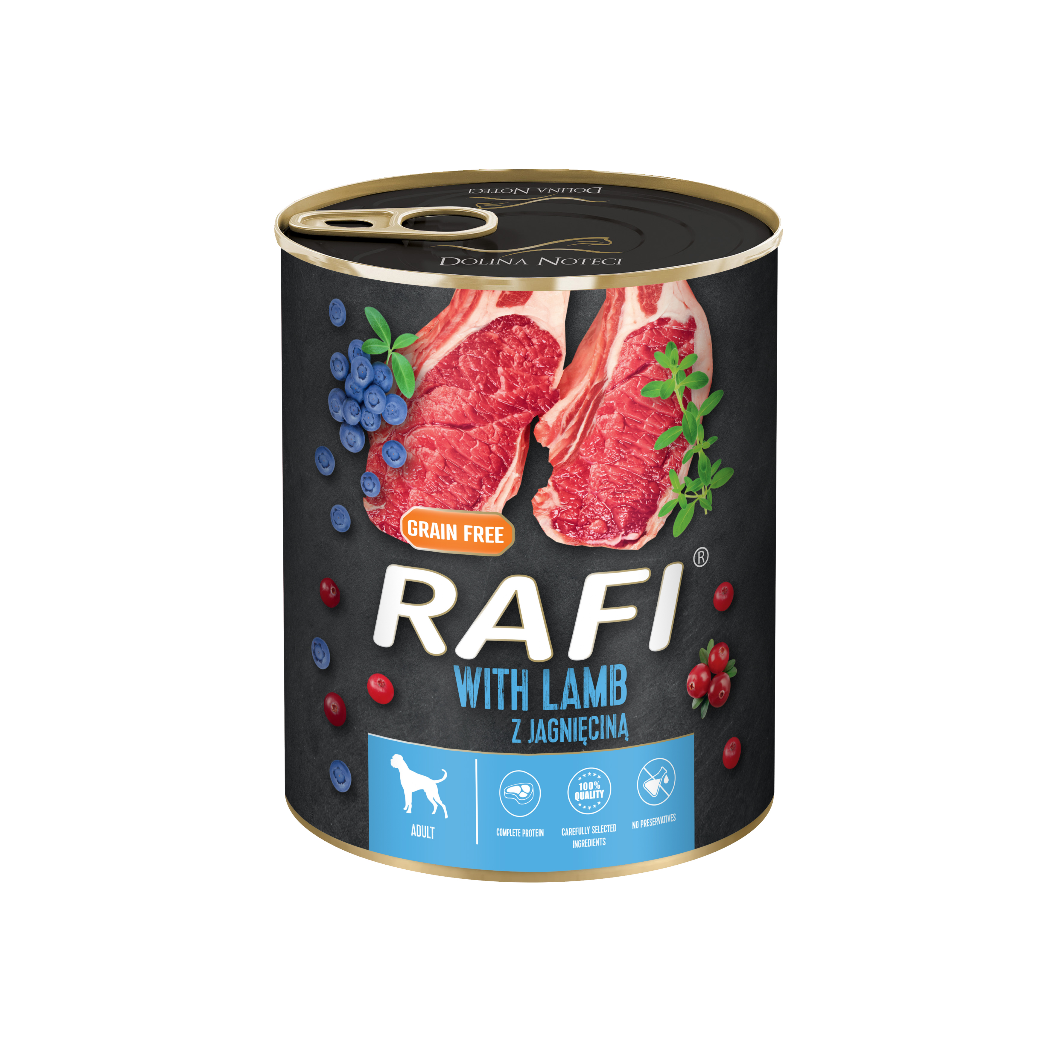 Rafi Z Jagnięciną - Karma Dla Psa 800 G