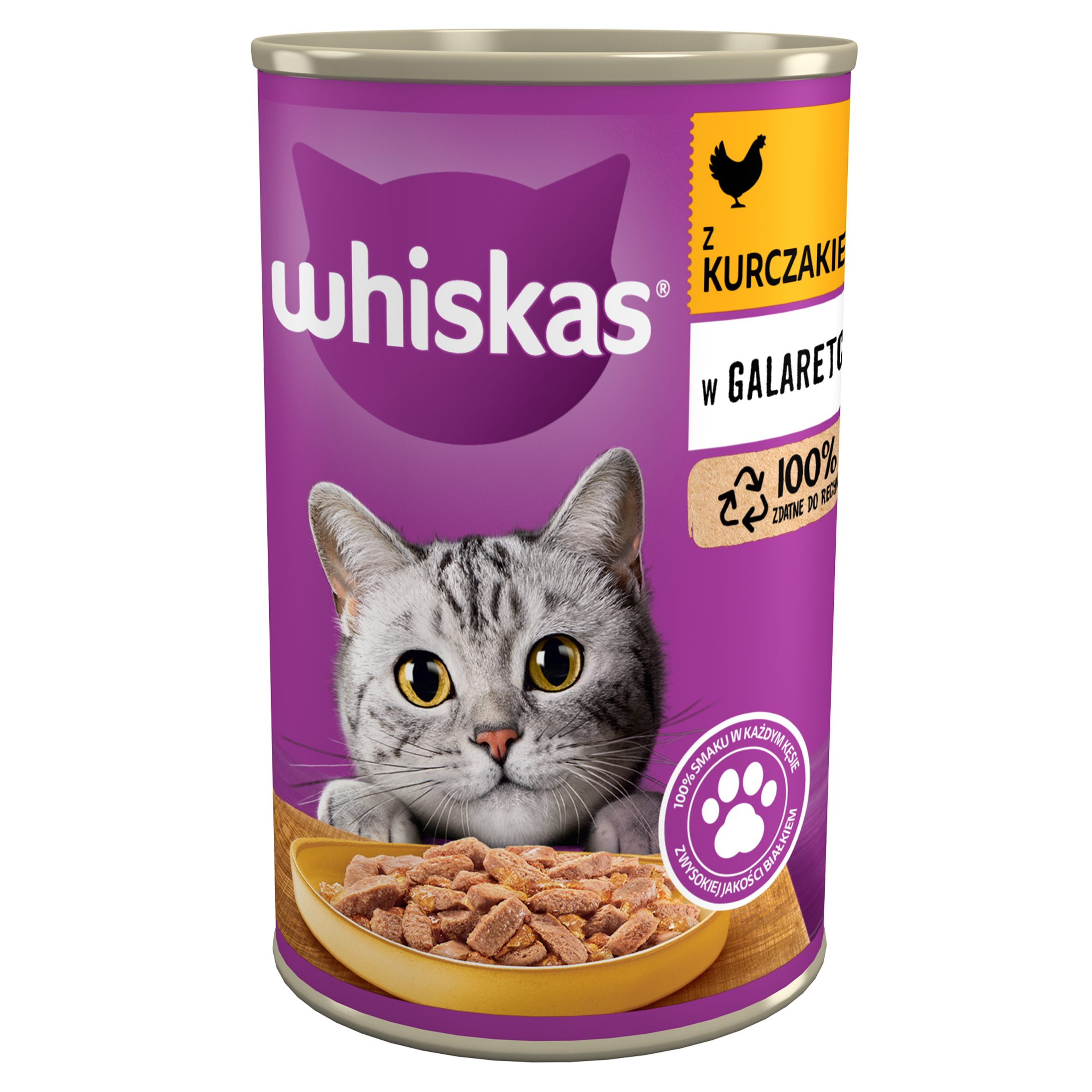 Whiskas W Galaretce Z Kurczakiem 400 G