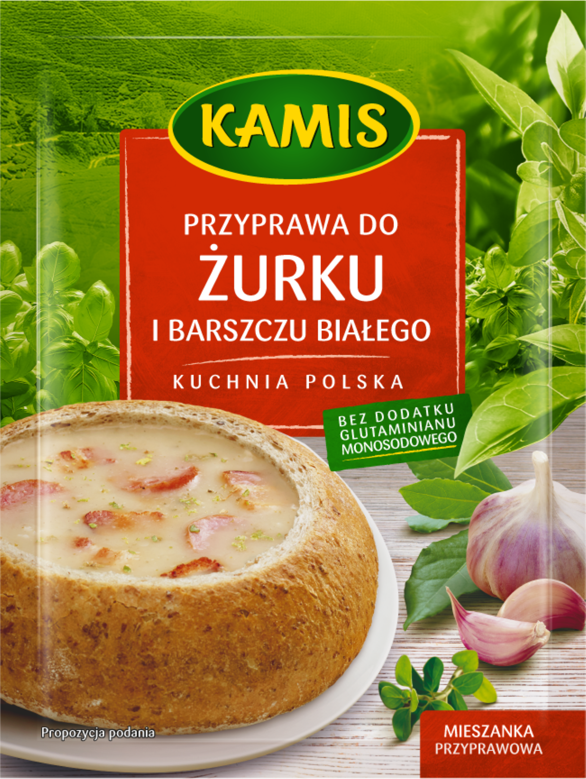 Kamis Przyprawa Do Żurku I Barszczu Białego Kuchnia Polska 20G