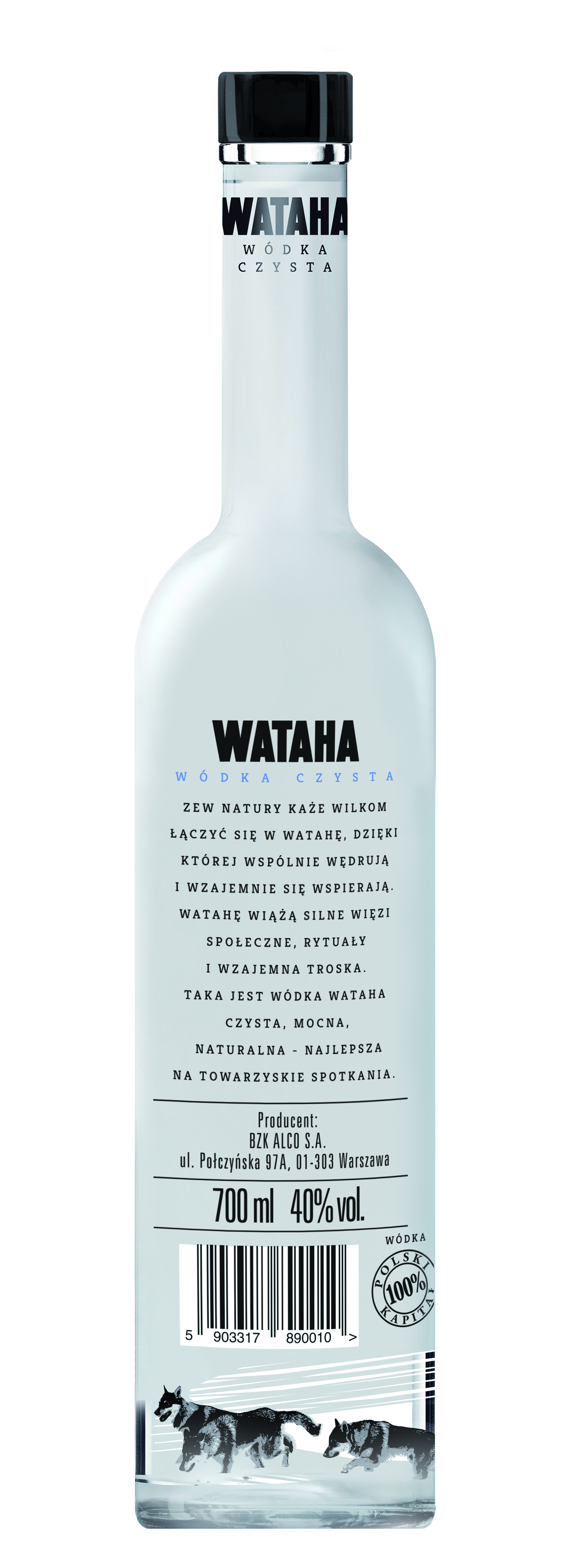 Wódka Wataha 40% 700Ml