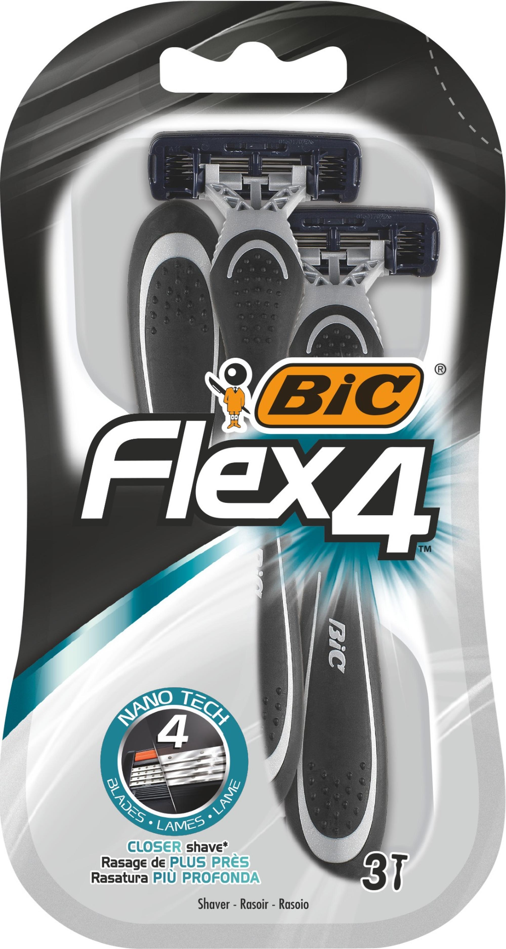 Bic Flex 4 Maszynka Do Golenia Blister 3 Sztuki